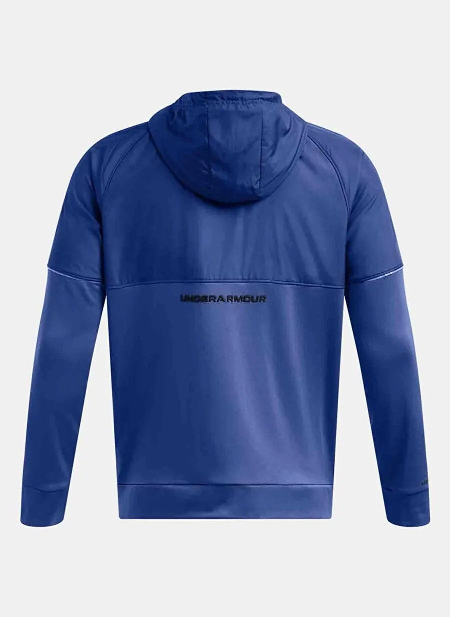 Felpa con cappuccio e zip intera Armour Fleece® Storm da uomo