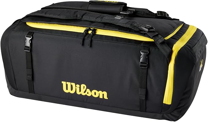 Borsone Wilson nero/giallo