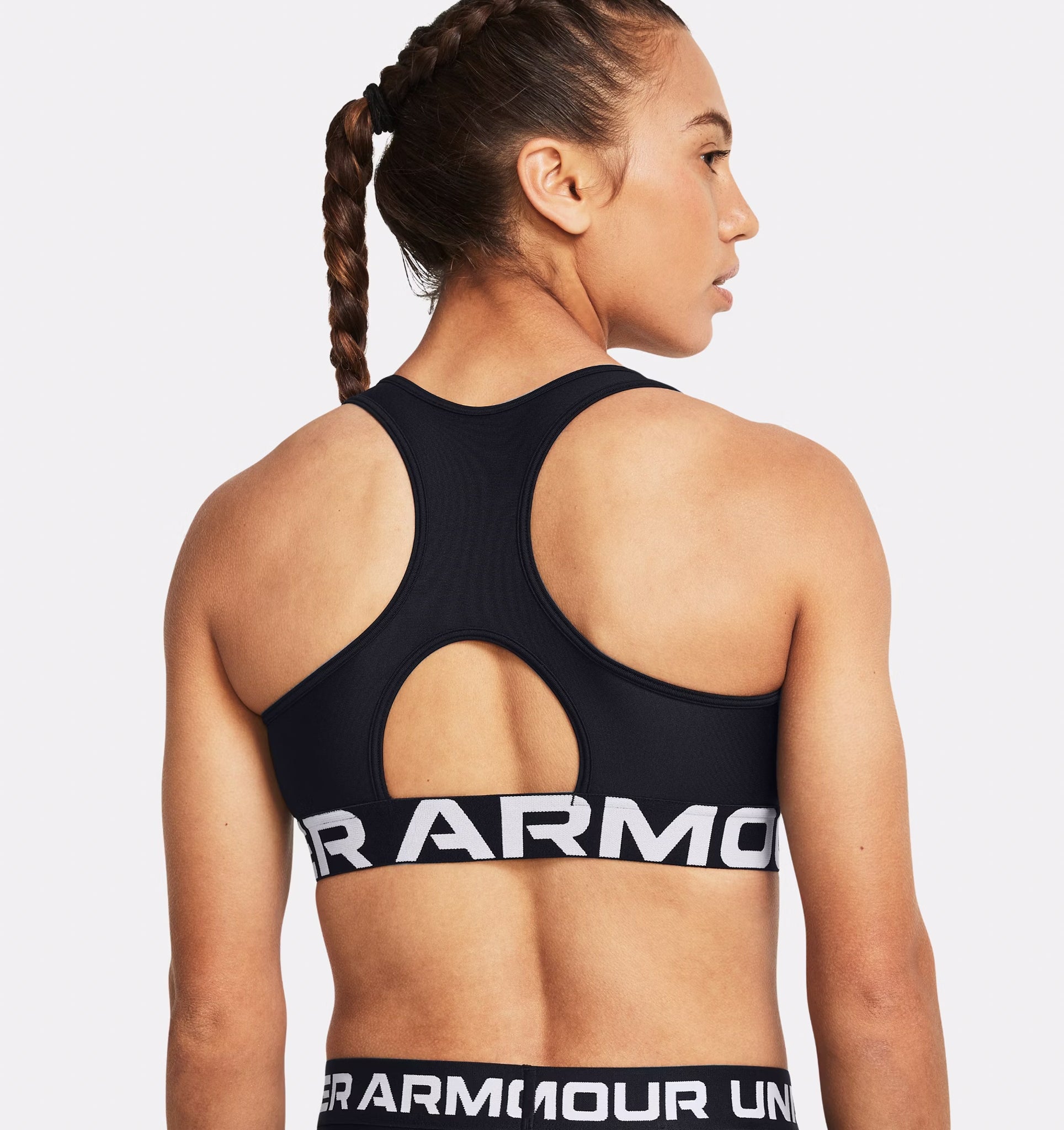 Reggiseno sportivo HeatGear® Armour Mid Branded da donna