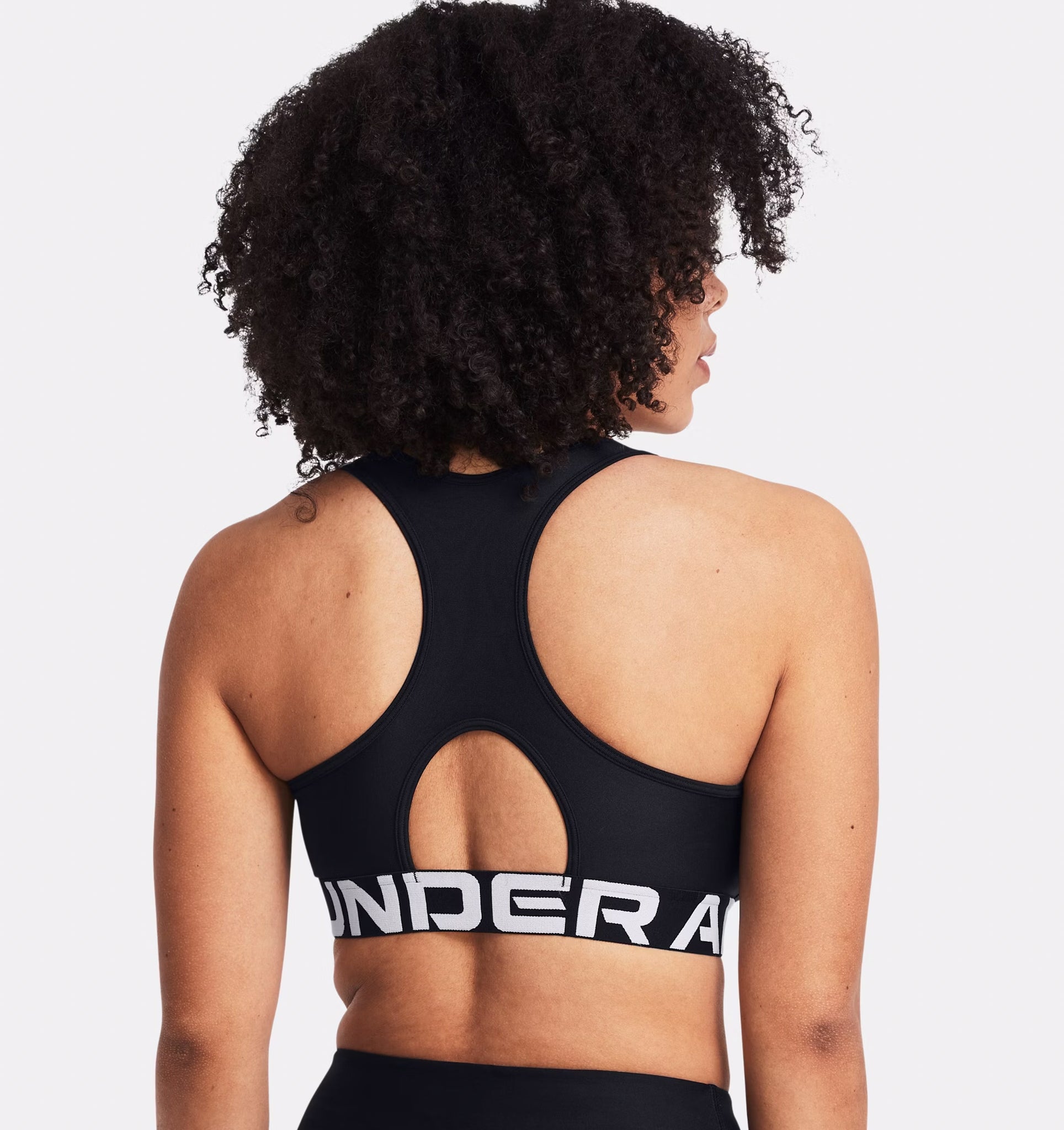 Reggiseno sportivo HeatGear® Armour Mid Branded da donna