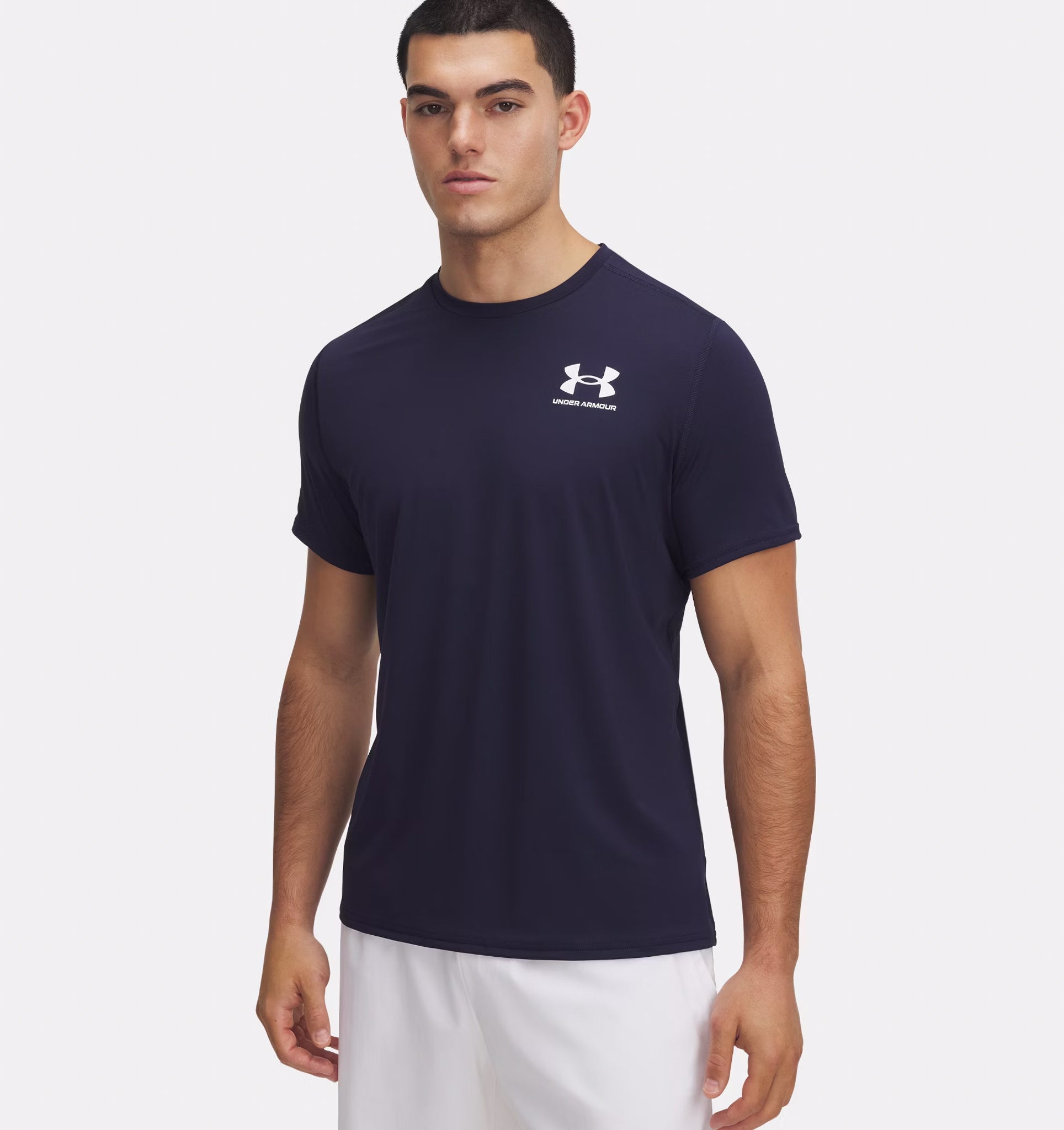 Maglia a maniche corte HeatGear® Fitted da uomo