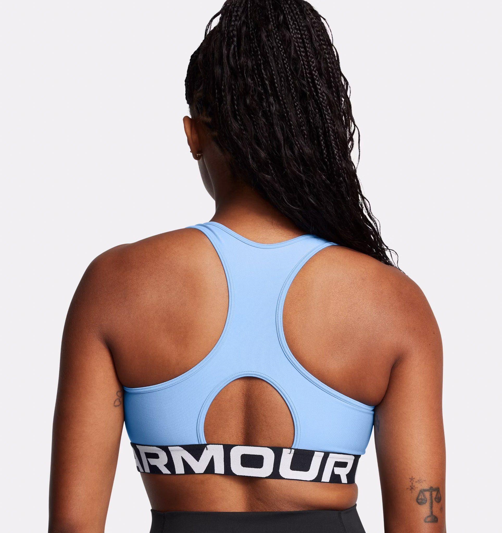 Reggiseno sportivo HeatGear® Armour Mid Branded da donna