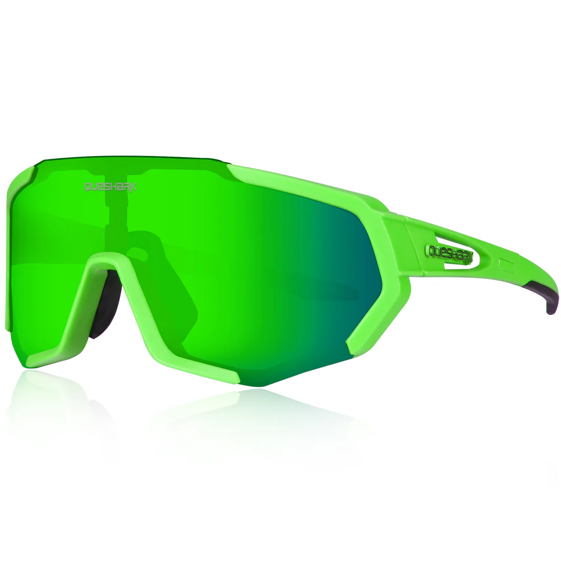 Occhiali Beach Volley Queshark - QE48 Green Polarized