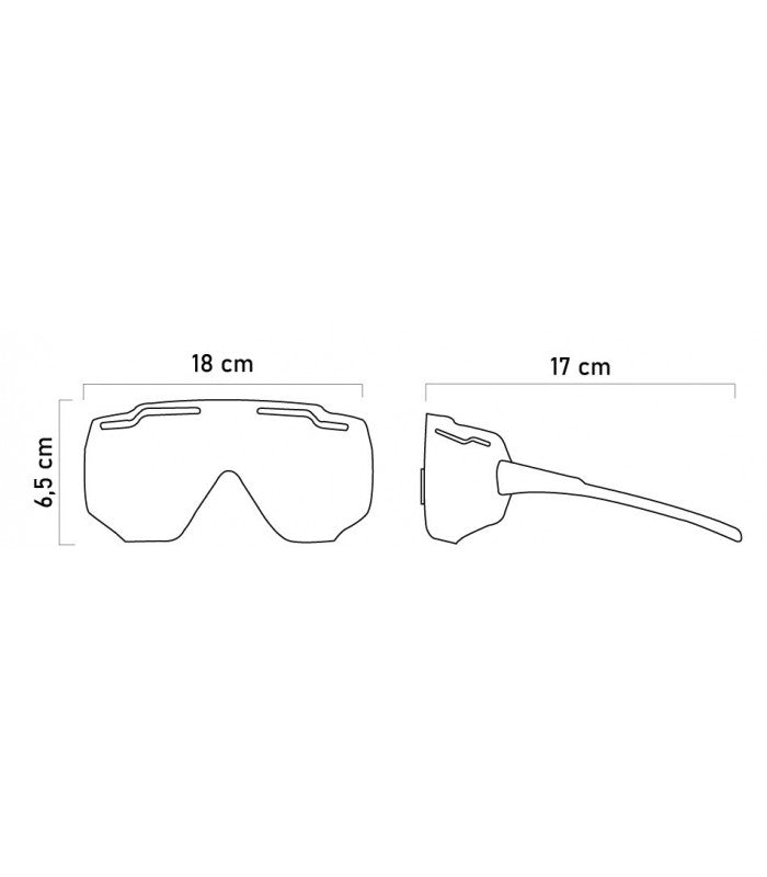 Occhiali Beach Volley Ethen - Astrorace Astro23 Lente fumo