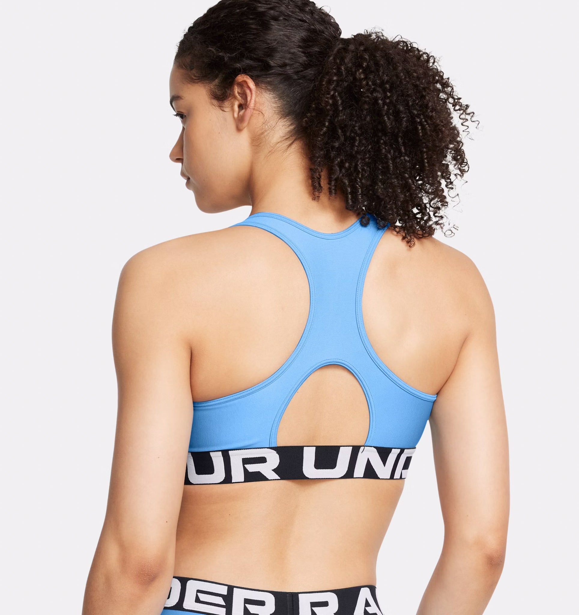 Reggiseno sportivo HeatGear® Armour Mid Branded da donna