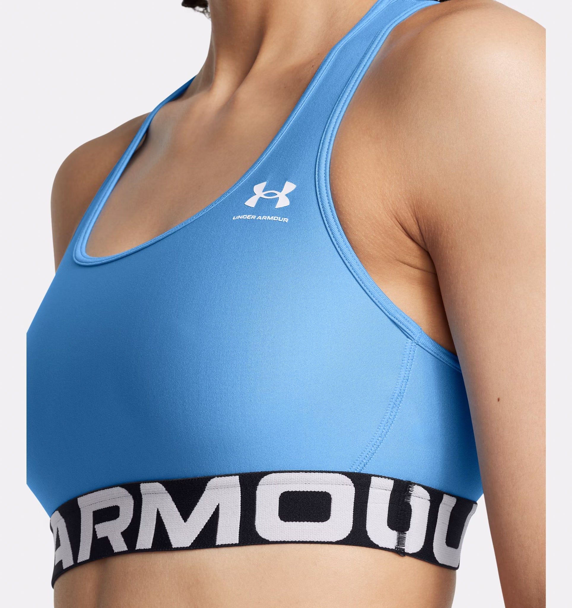 Reggiseno sportivo HeatGear® Armour Mid Branded da donna